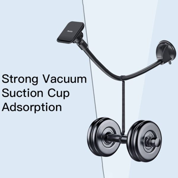 Yesido C109 360 Degree Rotation Car Windshield Suction Cup Magsafe Magnetic Phone Holder (Black) - Image 5