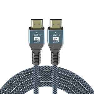 1m HDMI 2.1 Version 8K 60Hz UHD 48Gbps Cable (Grey)