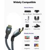 1m HDMI 2.1 Version 8K 60Hz UHD 48Gbps Cable (Grey) - Image 6