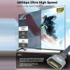 1m HDMI 2.1 Version 8K 60Hz UHD 48Gbps Cable (Grey) - Image 8