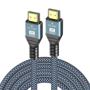 2m HDMI 2.0 Version 4K 60Hz HD Cable (Grey)