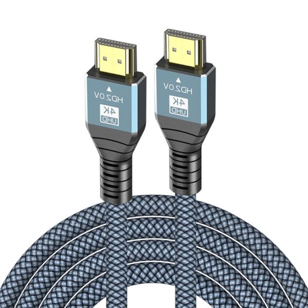 2m HDMI 2.0 Version 4K 60Hz HD Cable (Grey)