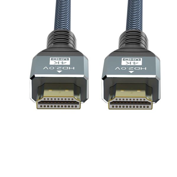 3m HDMI 2.0 Version 4K 60Hz HD Cable (Grey) - Image 3