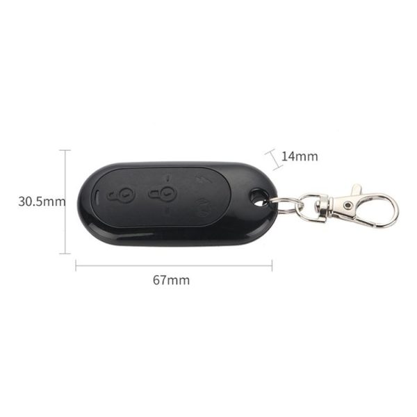 315MHz Copy Code 2pcs For Yadea Four-button Anti-theft Alarm Wireless Key Remote Control - Image 2