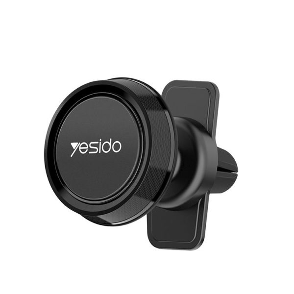 Yesido C61 Car Air Vent Magnetic Phone Holder (Black) - Image 2