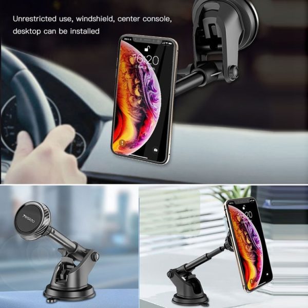 Yesido C67 Car Dashboard Magnetic Suction Phone Holder (Black) - Image 9