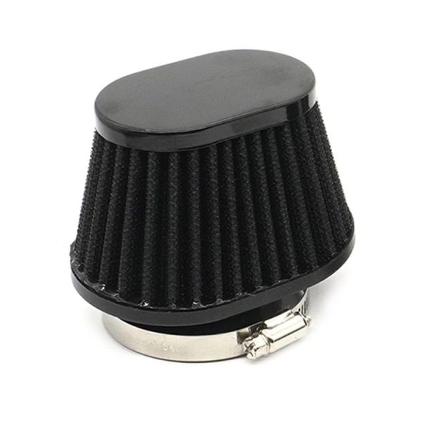 55mm XH-UN073 Mushroom Head Style Car Modified Air Filter Motorcycle Exhaust Filter (Black) - Image 2