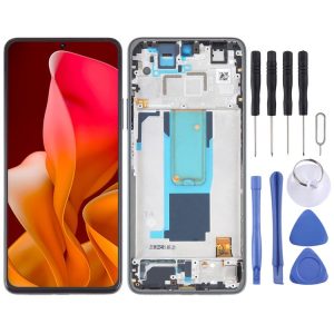 LCD Screen For Xiaomi 11i 5G Digitizer Full Assembly with Frame (Green)
