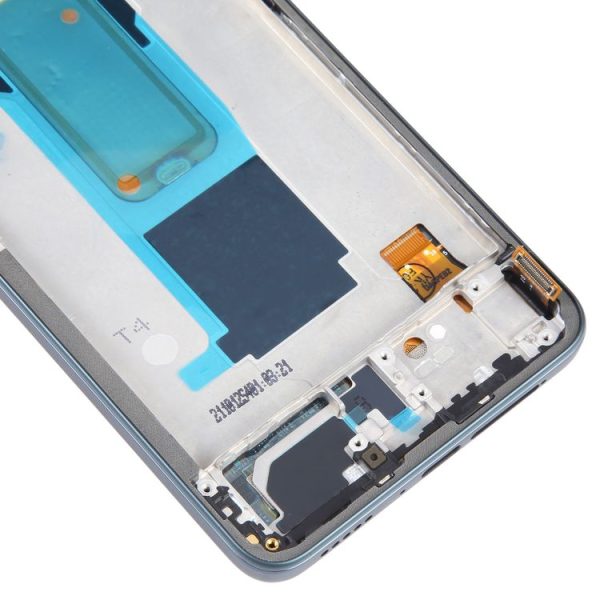LCD Screen For Xiaomi 11i 5G Digitizer Full Assembly with Frame (Green) - Image 4