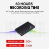 JNN M2 Ultra-thin HD Noise Reduction Intelligent Control Voice Voice Recorder, Capacity: 8GB (Black) - Image 11