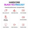 JNN M2 Ultra-thin HD Noise Reduction Intelligent Control Voice Voice Recorder, Capacity: 8GB (Black) - Image 3