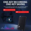 JNN M2 Ultra-thin HD Noise Reduction Intelligent Control Voice Voice Recorder, Capacity: 8GB (Black) - Image 5