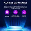 JNN M2 Ultra-thin HD Noise Reduction Intelligent Control Voice Voice Recorder, Capacity: 8GB (Black) - Image 7