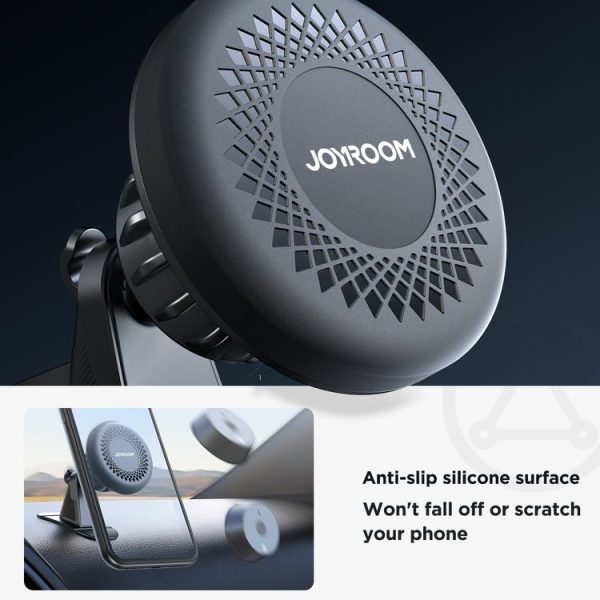 JOYROOM JR-ZS356 Center Console Magnetic Car Phone Holder (Black) - Image 5