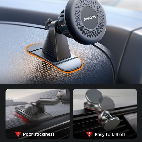 JOYROOM JR-ZS356 Center Console Magnetic Car Phone Holder (Black) - Image 7