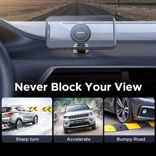 JOYROOM JR-ZS356 Center Console Magnetic Car Phone Holder (Black) - Image 8