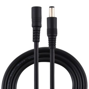 8A 5.5 x 2.1mm Female to Male DC Power Extension Cable, Length: 3m (Black)