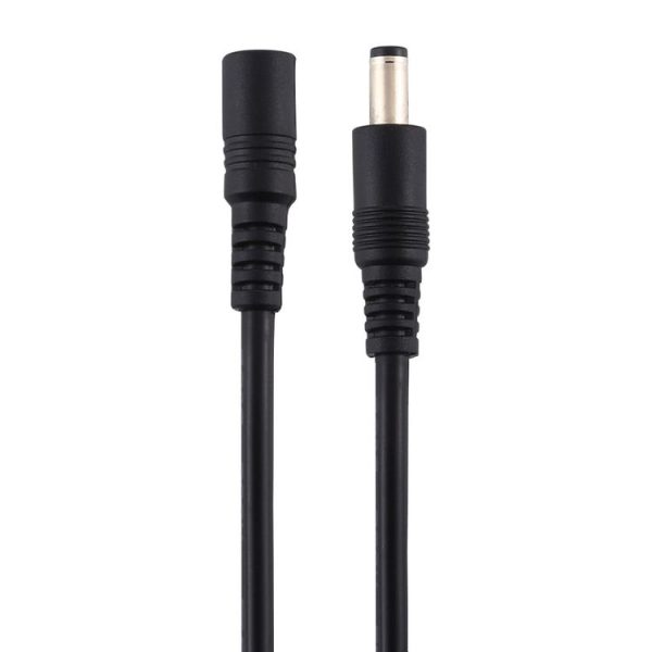 8A 5.5 x 2.1mm Female to Male DC Power Extension Cable, Length: 3m (Black) - Image 2