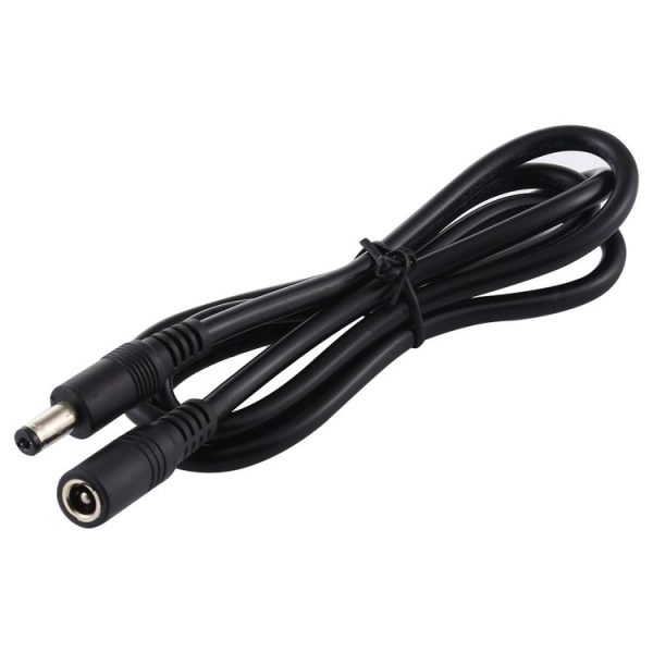 8A 5.5 x 2.1mm Female to Male DC Power Extension Cable, Length: 3m (Black) - Image 4