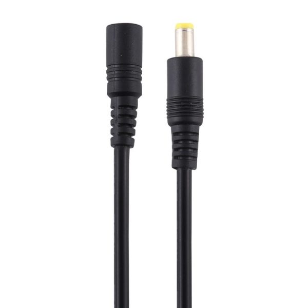 8A 5.5 x 2.5mm Female to Male DC Power Extension Cable, Cable Length: 1m (Black) - Image 2