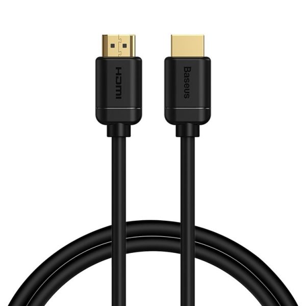 Baseus CAKGQ-A01 High Definition Series HDMI to HDMI Adapter Cable, Cable Length: 1m (Black)