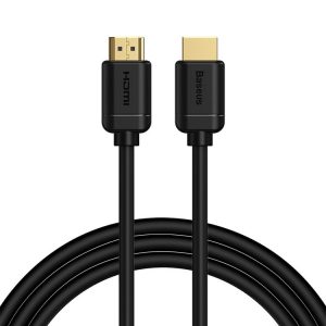 Baseus CAKGQ-B01 High Definition Series HDMI to HDMI Adapter Cable, Cable Length: 2m (Black)