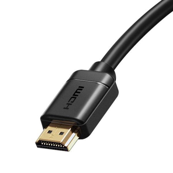Baseus CAKGQ-B01 High Definition Series HDMI to HDMI Adapter Cable, Cable Length: 2m (Black) - Image 2
