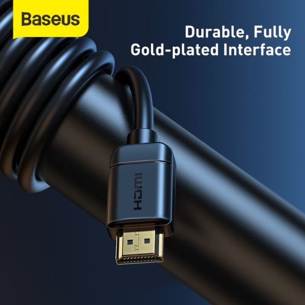 Baseus CAKGQ-B01 High Definition Series HDMI to HDMI Adapter Cable, Cable Length: 2m (Black) - Image 6