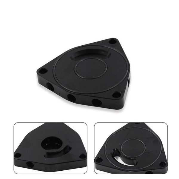 Honda Civic 2015-2021 Car Turbo Blow Off Valve Plate Spacer BOV 1.5T Coupe Billet (Black) - Image 2