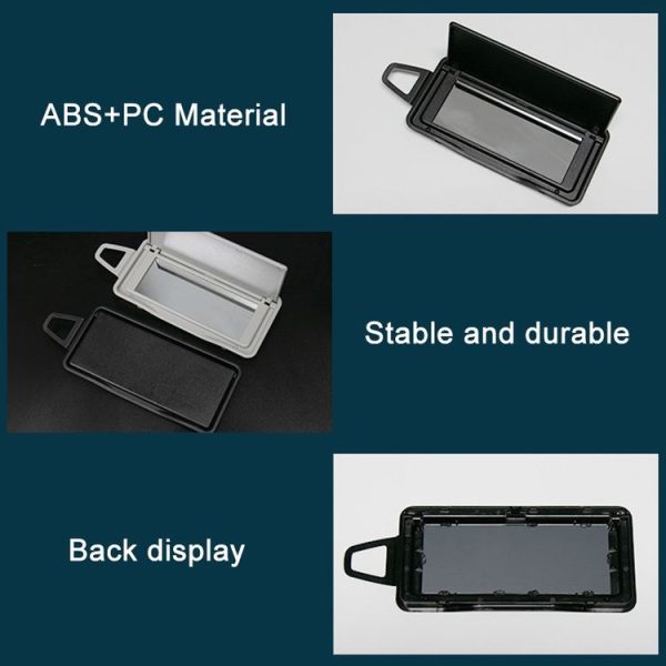 Mercedes Benz W212 / W218 Left Driving Car Sun Visor Makeup Mirror, Type: Right Side 212 810 0001 (Black) - Image 4