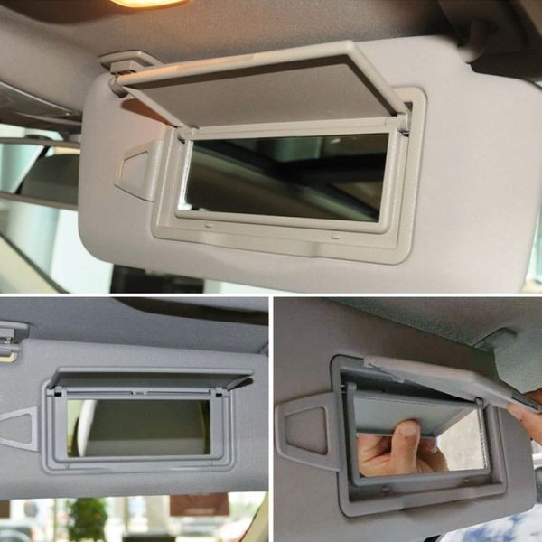 Mercedes Benz W212 / W218 Left Driving Car Sun Visor Makeup Mirror, Type: Right Side 212 810 0001 (Black) - Image 7