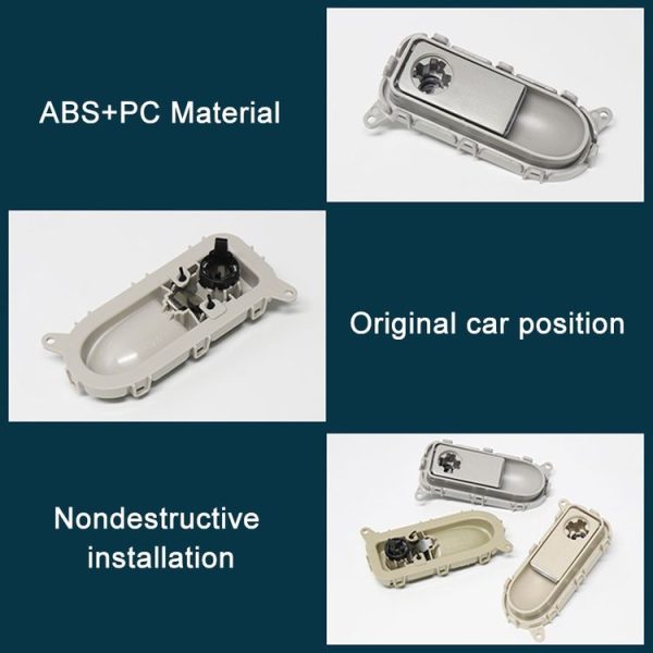 Mercedes-Benz W218 / CLS300 / 320 / 350 / 400 Car Glove Box Handle Switch 21868000919G81 (Black) - Image 4