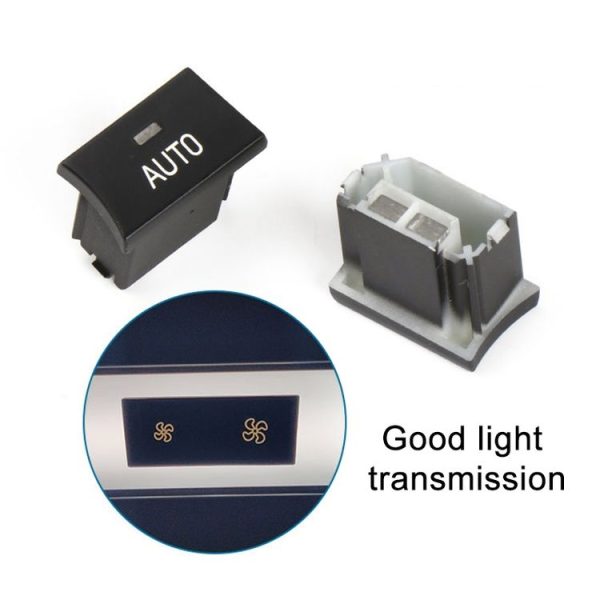 BMW 1 Series / 3 Series / X1 / X3 Left Driving Car Air Conditioner Panel Switch Button Air Volume Key Without OFF 6411 9320 348-MA - Image 4