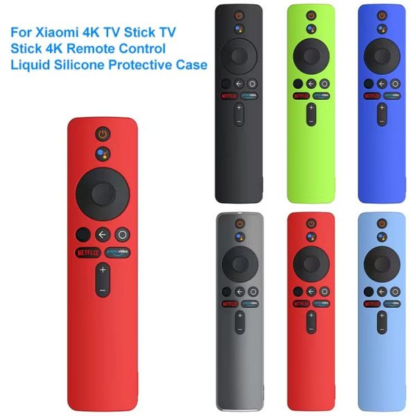 Xiaomi 4K TV Stick Remote Control Liquid Silicone Protective Case (Black) - Image 2