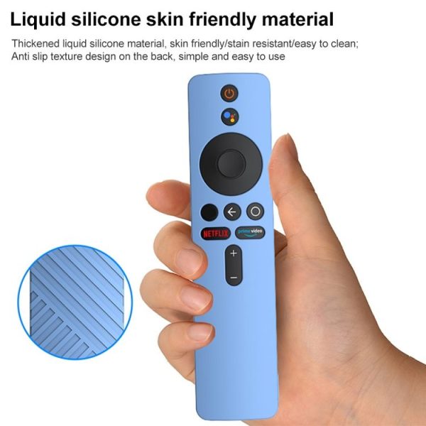 Xiaomi 4K TV Stick Remote Control Liquid Silicone Protective Case (Black) - Image 4