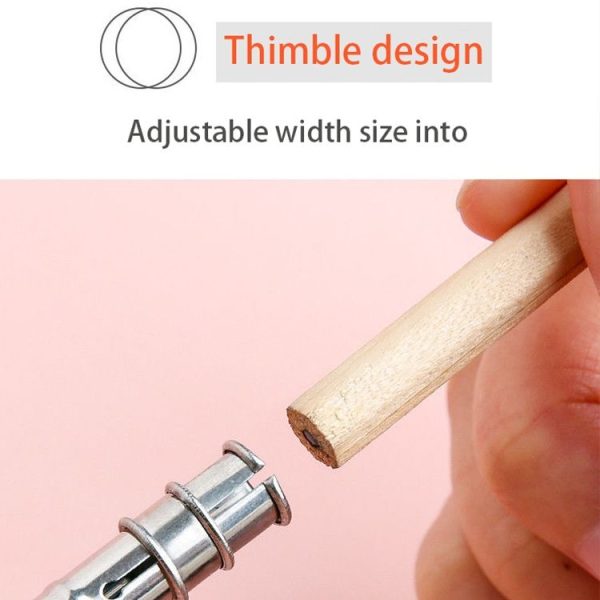 Adjustable Wooden Double Ended Pencil Extender To Lengthen The Pen Barrel - Image 3
