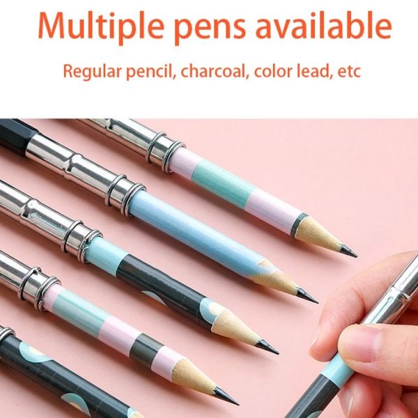 Adjustable Wooden Double Ended Pencil Extender To Lengthen The Pen Barrel - Image 5
