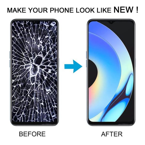 Realme 10s OEM LCD Screen Digitizer Full Assembly with Frame - Image 6