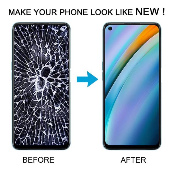Realme Q3t OEM LCD Screen Digitizer Full Assembly with Frame - Image 6
