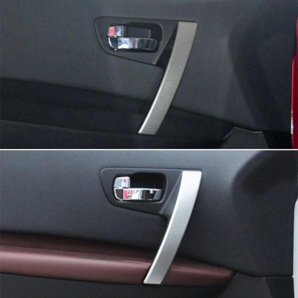 Nissan Qashqai Left-Drive Car Door Inside Handle Base Bracket, Type: Base Left (Black) - Image 5