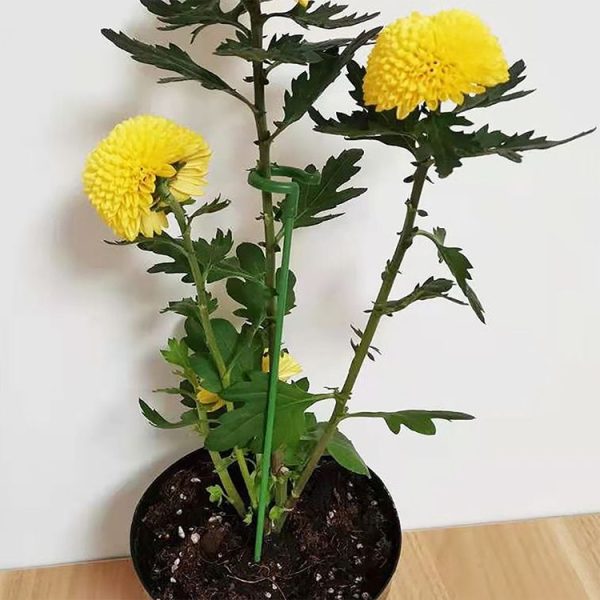 10pcs Plant Potted Flower Shape Support Rod Fixed Anti-lodging Leaf Guard Frame, Size: 17cm - Image 6