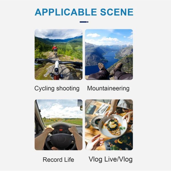 STARTRC Action Camera Magnetic POV View Bracket Quick Release Wristband - Image 8