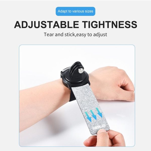 STARTRC Action Camera Magnetic POV View Bracket Quick Release Wristband - Image 9
