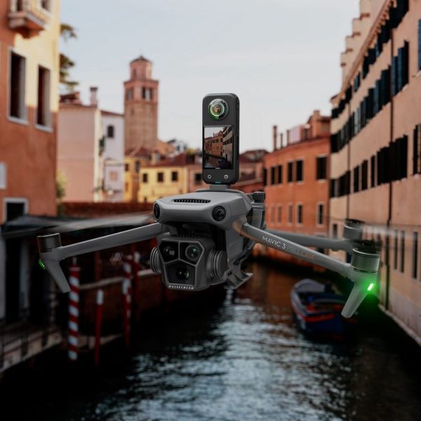 DJI Mavic 3 Pro / 3 / 3 Classic STARTRC Air-Dropping System Thrower Parabolic Expansion Mount (Grey) - Image 7