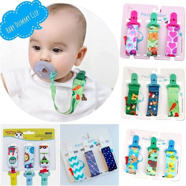3 PCS / Set Baby Teething Toys Thickened Pacifier Chain, Random Color Delivery - Image 5