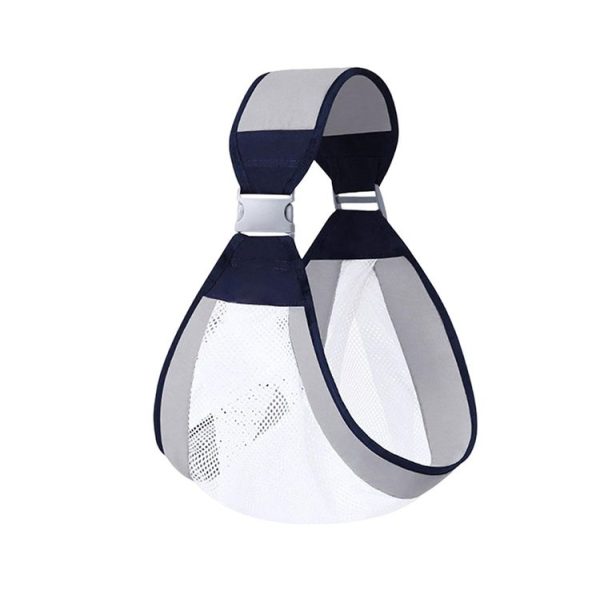 Baby Carrier Front Sling Carrier Portable Baby Carrier (Grey)