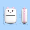 C9 Mini Bluetooth Wireless Thermal Printer With 1 Roll Paper (Blue) - Image 3