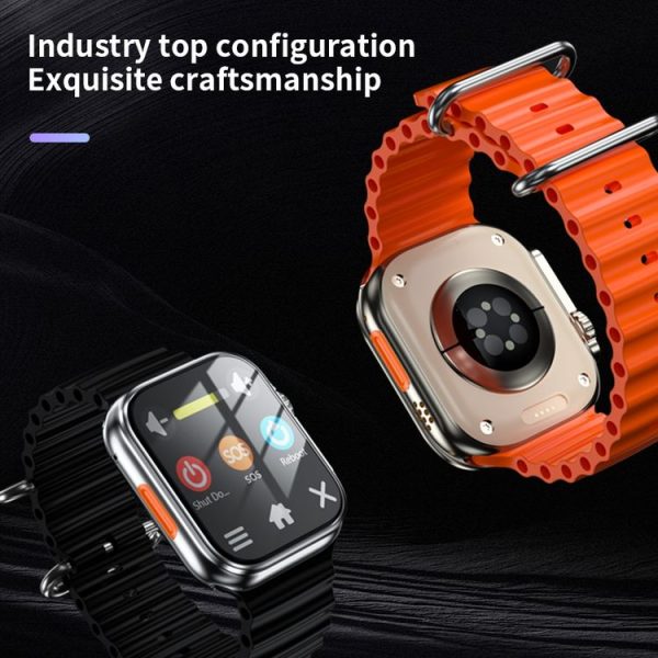 GS29 2.08 inch IP67 Waterproof 4G Android 9.0 Smart Watch Support AI Video Call / GPS, Specification: 1G+16G (Black) - Image 14