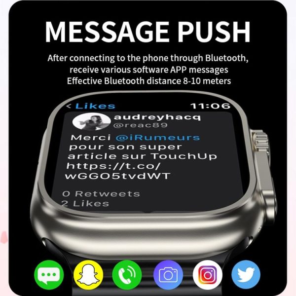 GS29 2.08 inch IP67 Waterproof 4G Android 9.0 Smart Watch Support AI Video Call / GPS, Specification: 1G+16G (Black) - Image 8