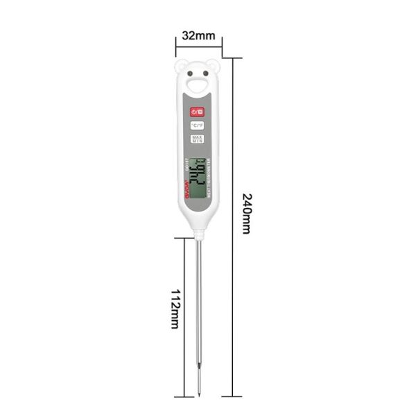 GVDA GD157 Digital Thermometer Food Temperature Measurement Tool - Image 2